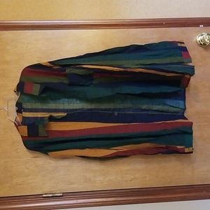 Long sleeve button down Large